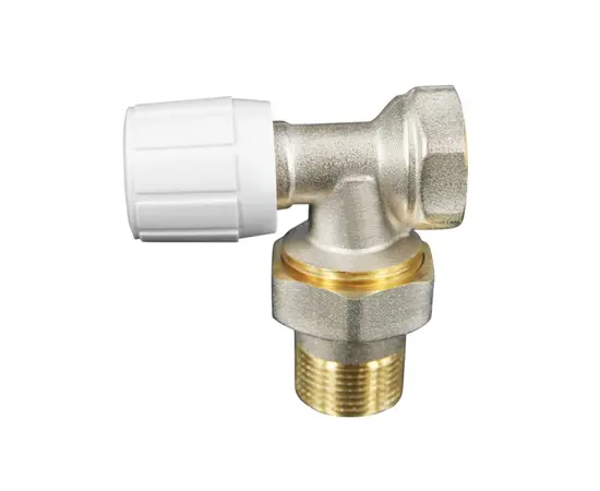 Клапан запорный (нижний) для радиатора угловой Masterprof 1/2" IS.030080