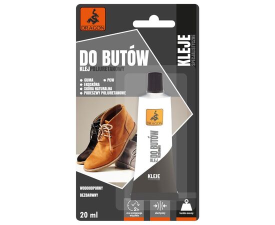 Polyurethane adhesive for shoes Dragon DKO020/BL/INT1 20 ml