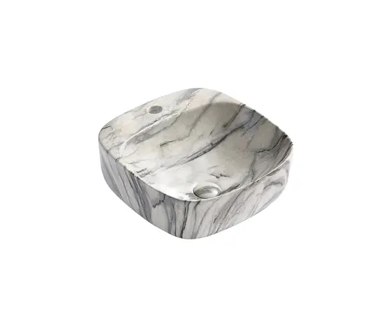 Умывальник SANIKERA SK163B-A0089 white calacatta