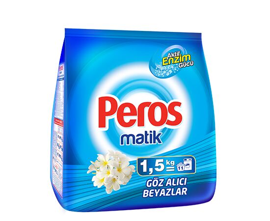 Стиральный порошок Peros автомат для белого 1.5 кг