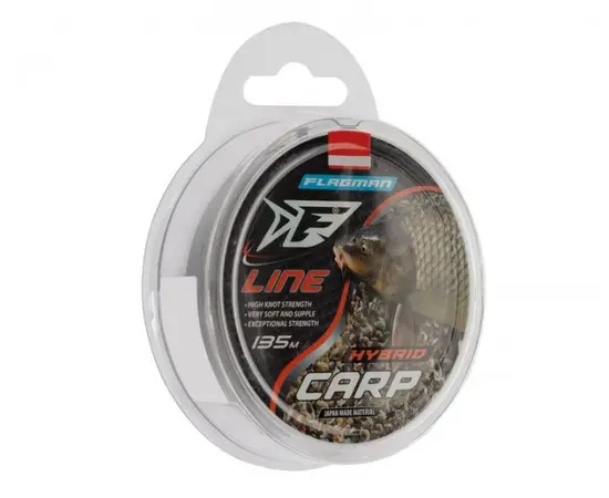 Леска Flagman Line Carp 135 м 0.25 мм