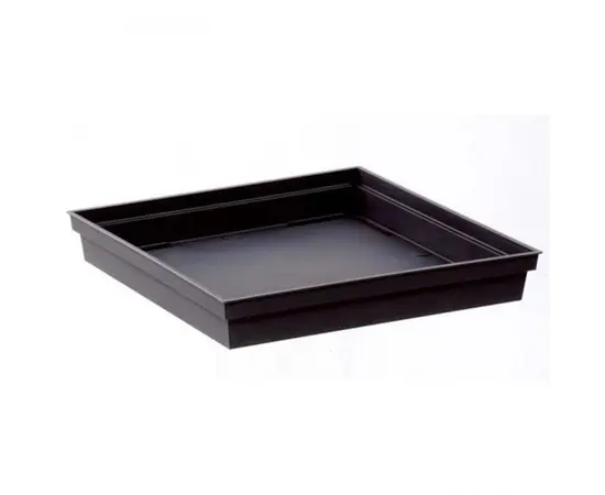 Stand under the pot EDA Plastiques SOUCOUPE TOSCANE CARREE 32,6cm