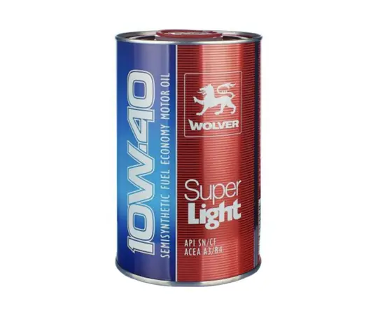 Engine oil Wolver Super Light SAE 10W-40 1 l