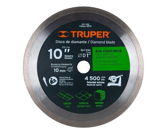 ალმასის დისკი Truper Continuous DID-1100 254 მმ