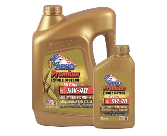 Motor oil Abro Premium Full Synthetic Sae 5W-40 4 l