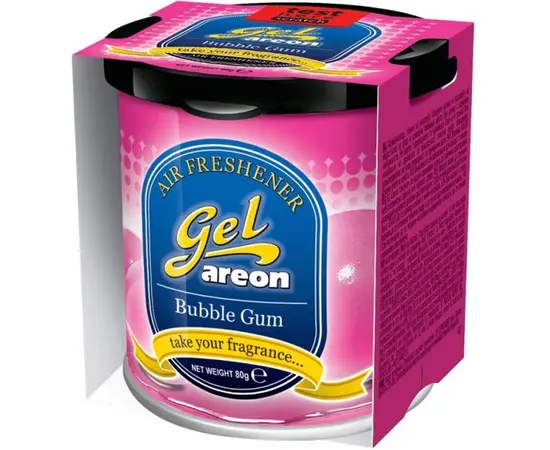არომატიზატორი ჟელე Areon Gel GCK10 საღეჭი რეზინი 80 გ