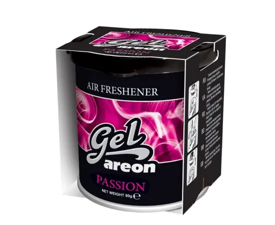 არომატიზატორი ჟელე Areon Gel GCK07 ვნება 80 გ