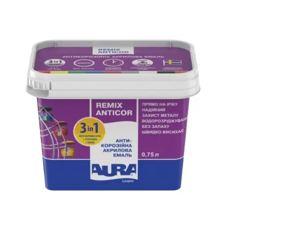 Enamel Eskaro Aura Luxpro Remix Anticor 750 ml white
