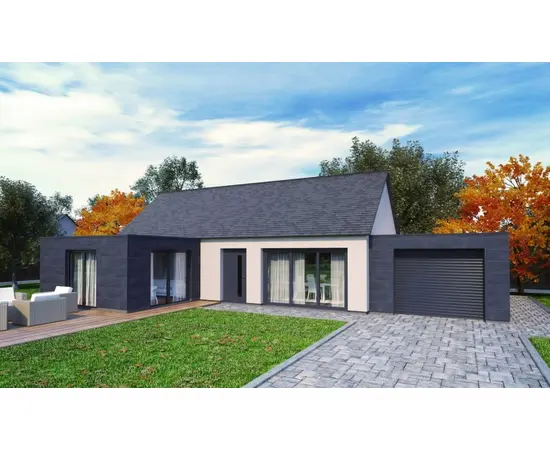Panel Profile VOX Kerrafront KF FS-301 CX Trend Stone Anthracite 0.32х2.95 m A