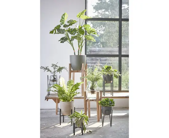 Stand for pots black Blom 17.5x17.5x25 cm