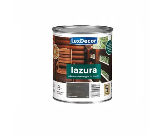 Лазурь LuxDecor 2.2 л тёмно серый