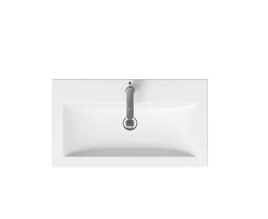 Washbasin Built-in Cersanit COMO 80, white