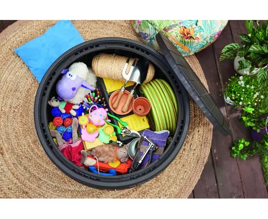 Storage box Keter Rotang Circa Wood 140 l