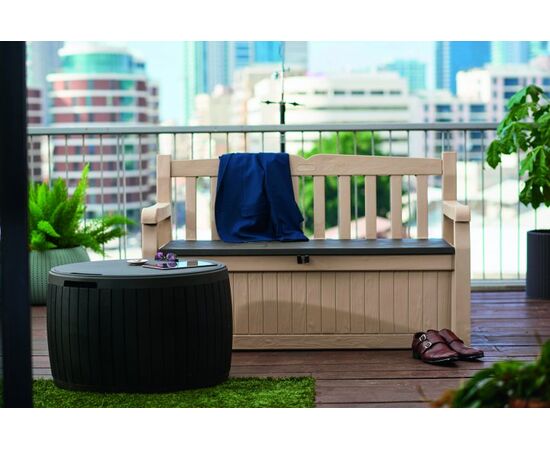 Storage box Keter Rotang Circa Wood 140 l