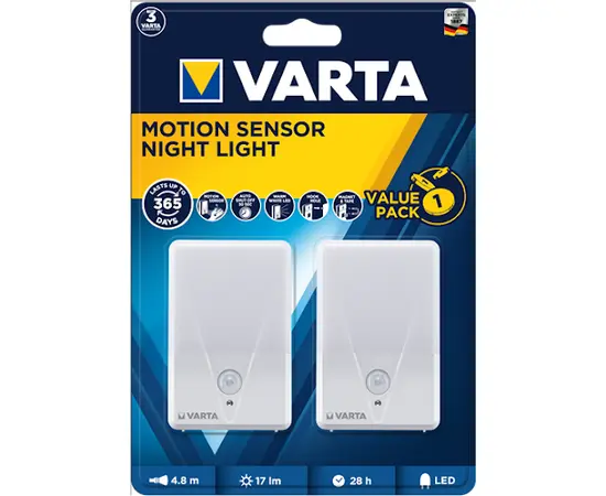 Ночник с сенсором движения Varta 402 2 шт