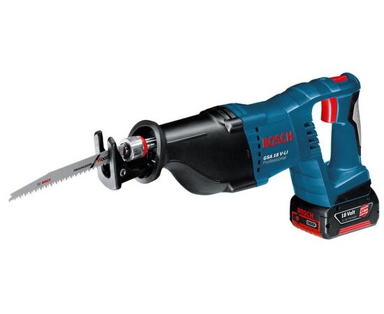 ხმლისებრი ხერხი აკუმულატორის Bosch GSA 18V-LI