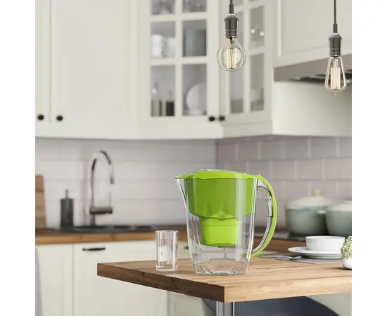 Filter jug AQUAPHOR JASPER MF+ light green