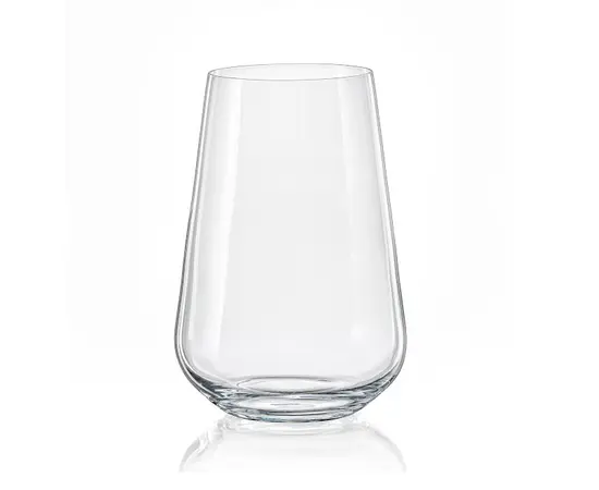 Glass of juice Bohemia crystalex 380ml SANDRA 6pcs