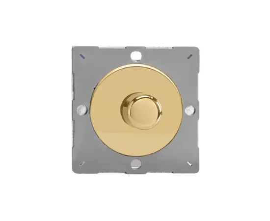 Диммер без рамки Varilight 100W латунь полированная