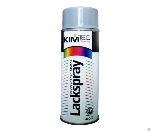 ლაკ-საღებავი აეროზოლი KIM-TEC თეთრი-პრიალა 6920036-E 400 მლ
