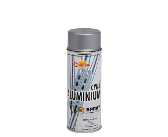 Цинк алюминий спрей краска Champion Cynk aluminium алюминий 400 мл