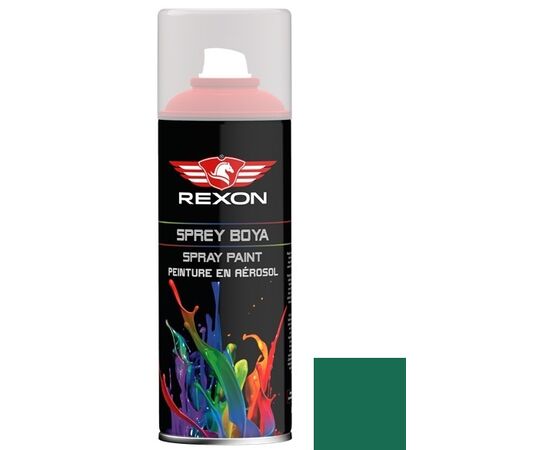 Spray paint Rexon green RAL-6016 400 ml