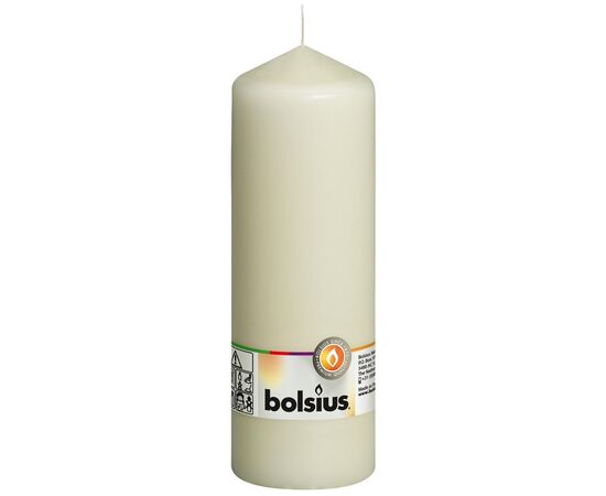 Candle Bolsius 200/68 cream