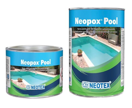 Краска для бассейна Neotex Neopox Pool A+B 1 кг