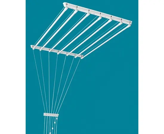 Drywall ceiling aluminum SHILZ 1,6 m white 7 pipes