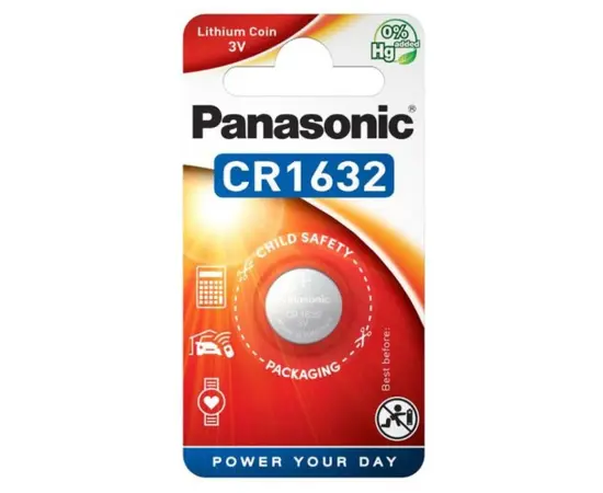 Lithium battery Panasonic CR1632 3V