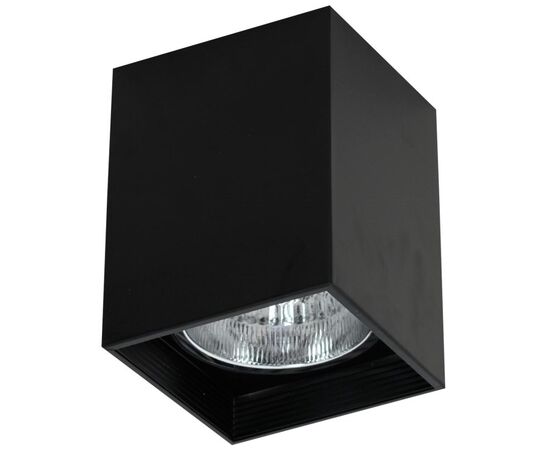 Светильник точечный Luminex Downlight square 7252 1x60W	E27 черный