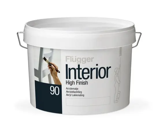 Interior wood paint Flugger Interior High Finish 90 glossy 3 л