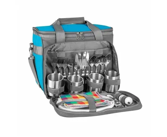 ნაკრები პიკნიკის Helios HS-811(4)BG 4 პერსონა