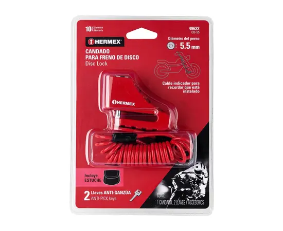 Disc lock for motorcycle Hermex 49622 CB-55