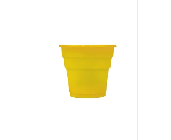 Cup disposable Orei 25 pcs yellow