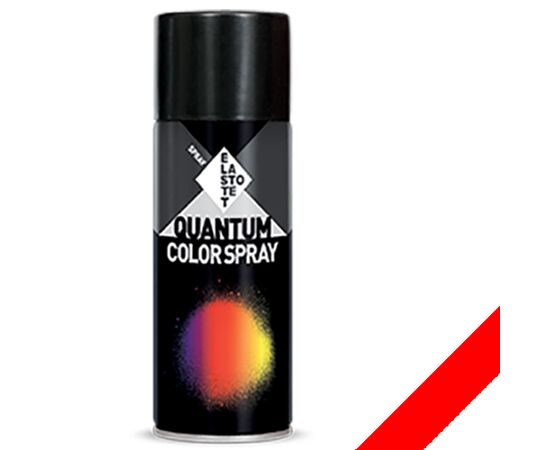 სპრეი საღებავი ფოსფორი Elastotet QUANTUM COLOR SPRAY FLUORESCENT  F 11 RED 400ml