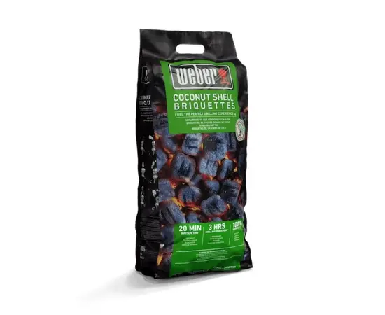 Coconut shell briquettes Weber 18402 8 kg