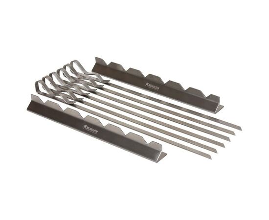 Skewers with stand Monolith 206001 6 pcs