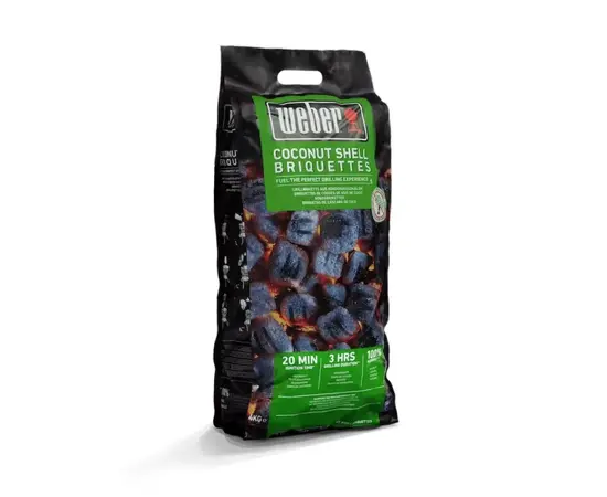 Coconut shell briquettes Weber 18401 4 kg