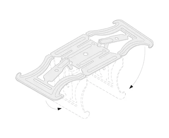 Profile connector Knauf CD 60/27 two-level (Kreuzbverbinder)