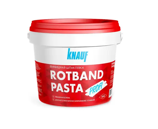 Шпаклевка Knauf Rotband Pasta Profi 18 кг