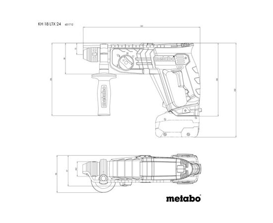 Cordless hammer drill Metabo KH 18 LTX 24 18V