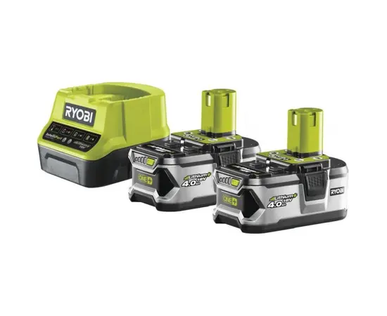 Аккумулятор и зарядное устройство Ryobi ONE+ RC18120-240 18V 4.0 Ah
