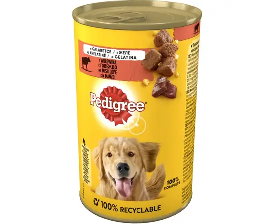 Dog food Pedigree beef in jelly 400g