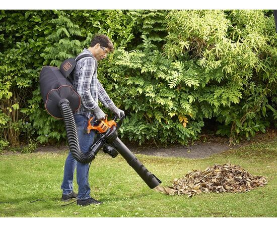 მტვერსასრუტი ბაღის Black+Decker BEBLV300-QS 3000W