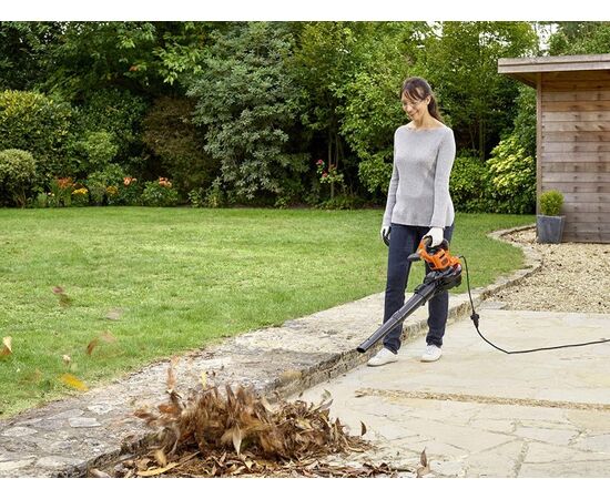 მტვერსასრუტი ბაღის Black+Decker BEBLV300-QS 3000W