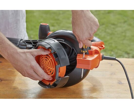 მტვერსასრუტი ბაღის Black+Decker BEBLV300-QS 3000W