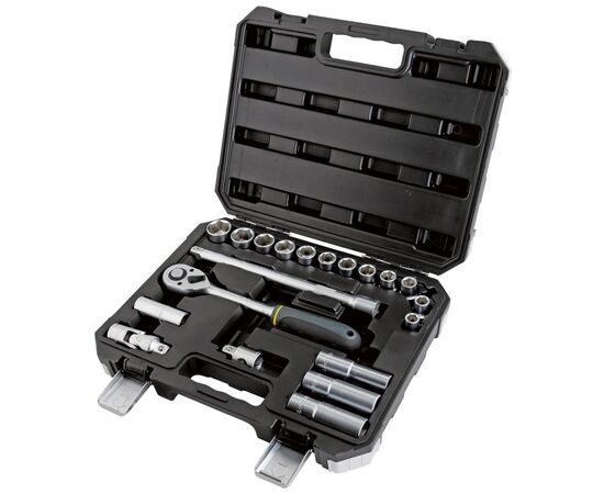 Набор насадок с трещеткой Topmaster 339104P 1/2" 20 шт