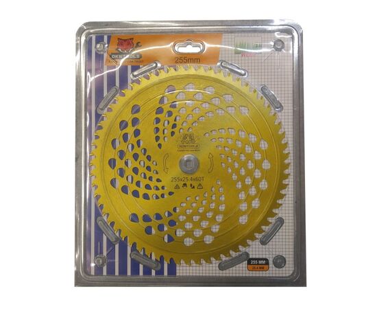 Motor scythe knife 255x25.4 60T