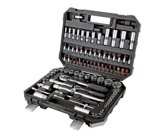 ნაკრები თავაკების და ბიტების Topmaster 339103 1/2" 1/4" 86 ც